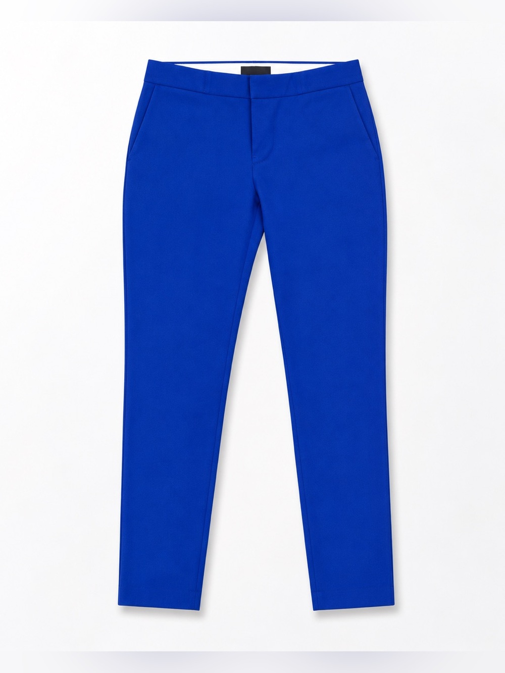Banana Republic Sloan Women’s Pants Size 0 Cobalt Blue 27” Inseam Stretch Slim F